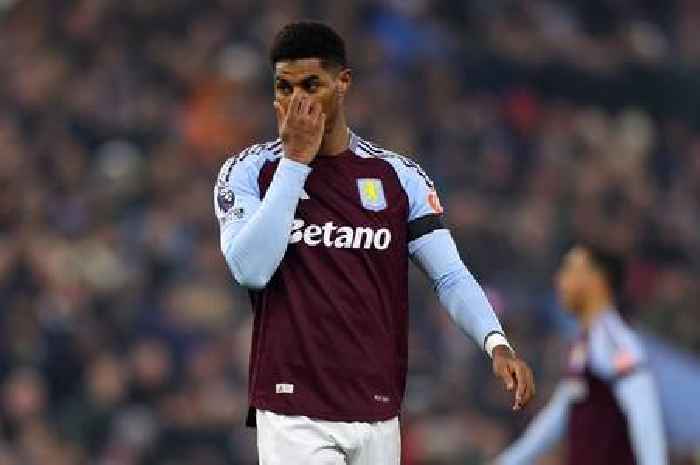 Marcus Rashford told what he must do at Aston Villa or face 'huge reality check'