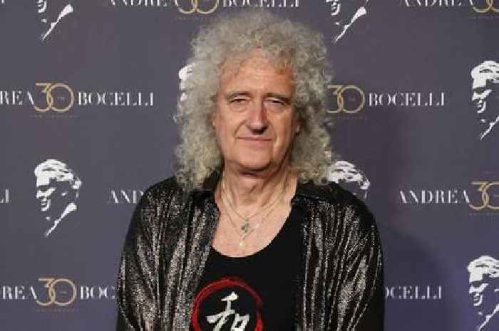 Queen's Brian May 'couldn't get fork to mouth' in 'scary' health admission