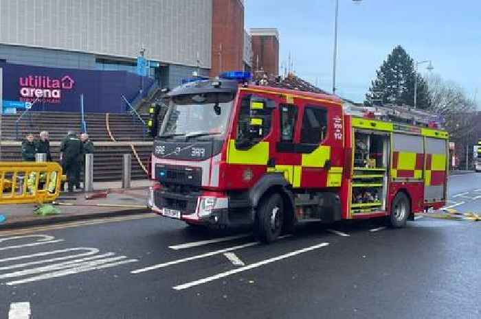 Fire incident at Utilita Arena live – Crews at Birmingham venue hosting UK Athletics Indoor Championships