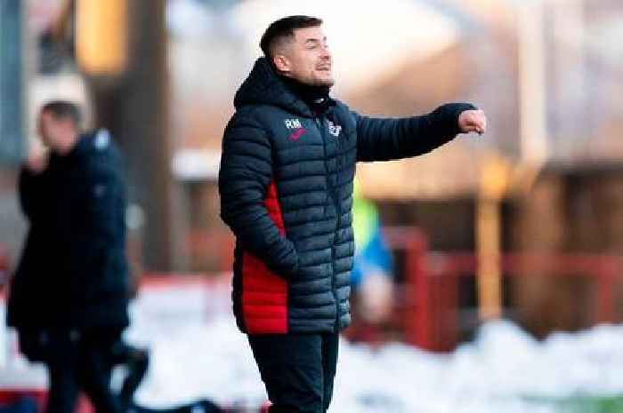 Airdrie boss Rhys McCabe says his side should have beat Partick Thistle, and blasts ref