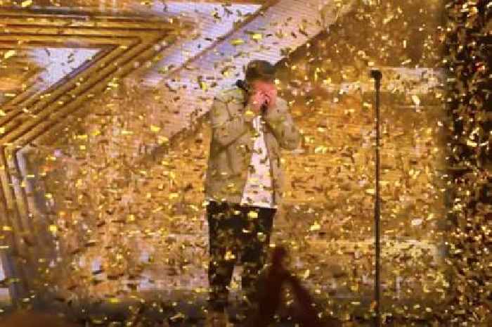 Britain's Got Talent golden buzzer smashed for Scots singer as Simon Cowell heaps on praise