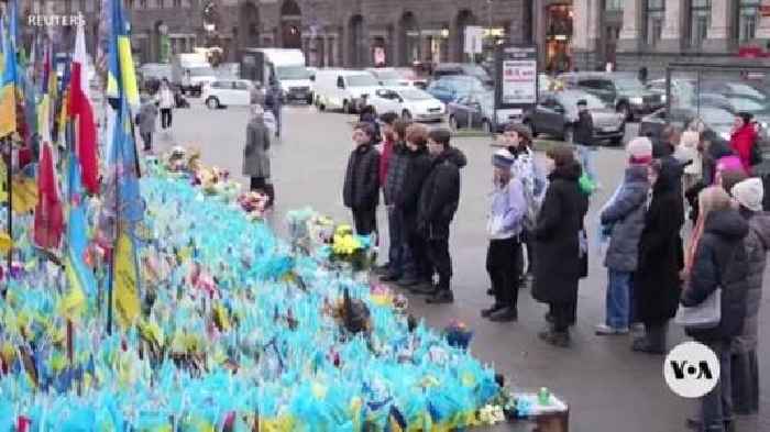 Ukraine marks war’s 3rd anniversary as US support wavers