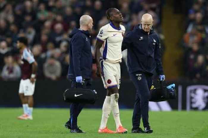 Chelsea suffer new injury blow minutes into Aston Villa clash