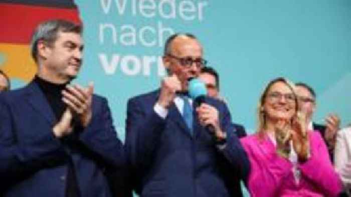 Conservatives projected to win German election