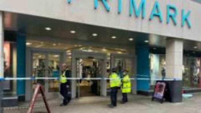 Teenage boy stabbed in chest in Primark store