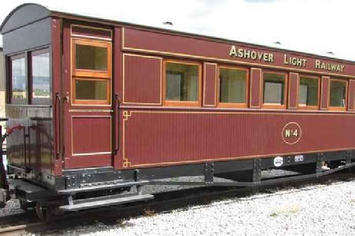 Train coach that never left Derbyshire helps celebrate railway's 100th anniversary