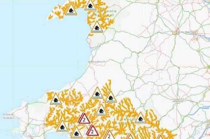 The full list of flood warnings and alerts issued in Wales amid 'danger to life' fears