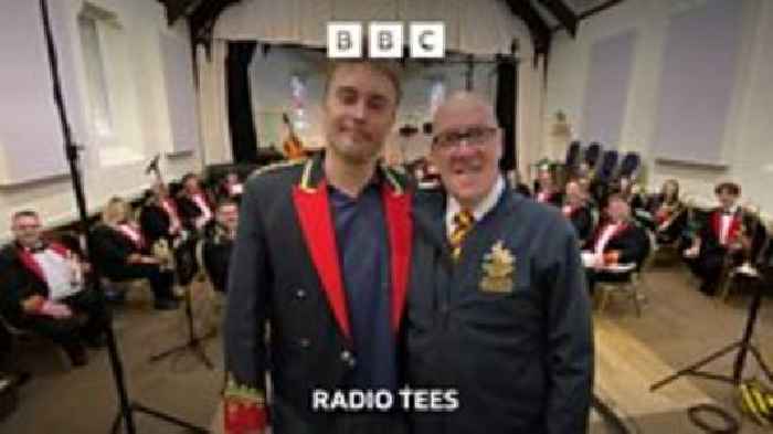 'Emotional' Sam Fender teams up with Easington Brass Band