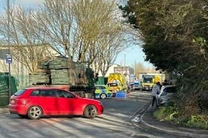 Biker seriously injured in crash with lorry in Yate