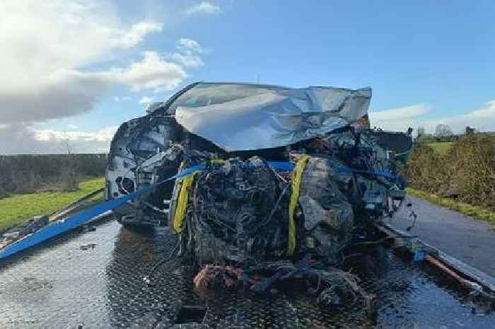 Dramatic pictures reveal 'immense' damage and disruption after bin lorry crash