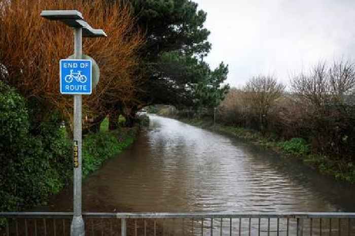 Rivers in Cornwall set to burst banks after weekend washout