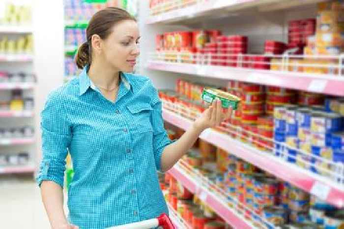 Tinned food damage warning to anyone buying it in the supermarket