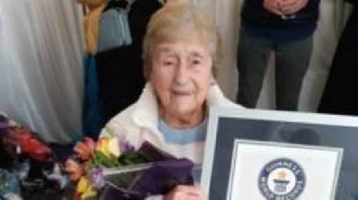 Great-grandmother sets croquet world record at 94