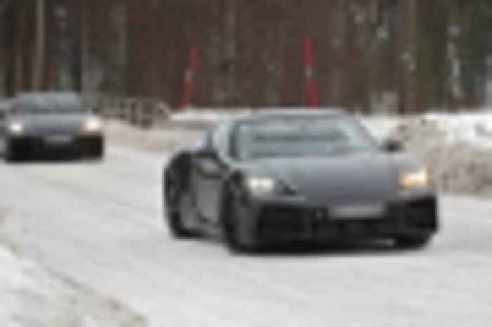 2027 Porsche 718 Cayman EV spied for first time