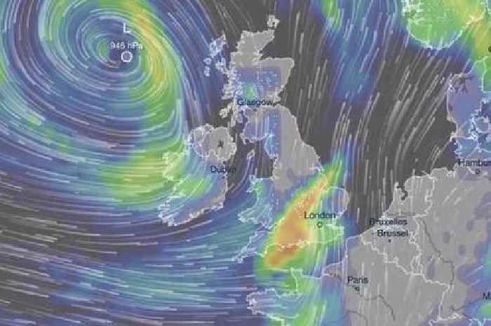 Midlands to bear the brunt of monster Azores storm bringing up to 5 inches of snow