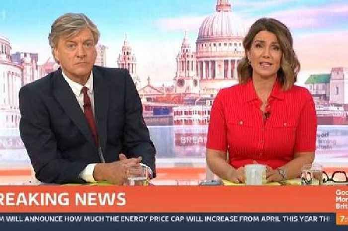 ITV Good Morning Britain's Susanna Reid halts show for 'breaking news' as energy prices soar