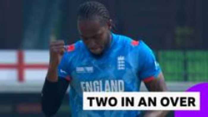 Archer gets England off to good start with two wickets in an over