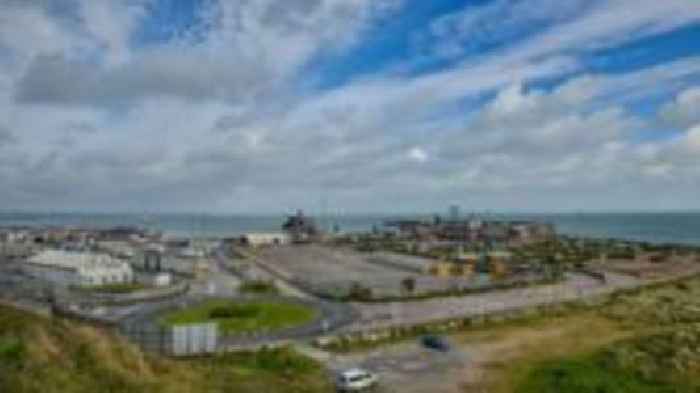 Man remains in custody after woman found dead on board ferry