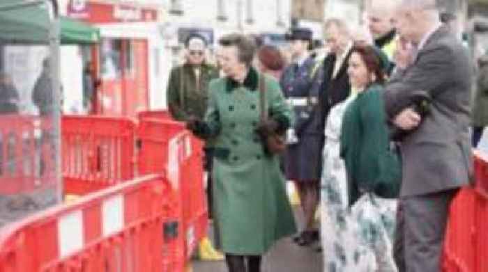 Princess Anne 'shocked' by flood devastation