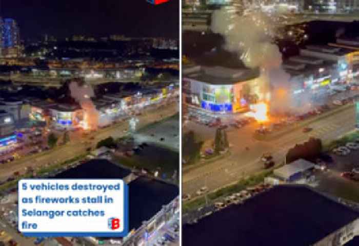 Fireworks Store Lights Up, Causing Several Explosions