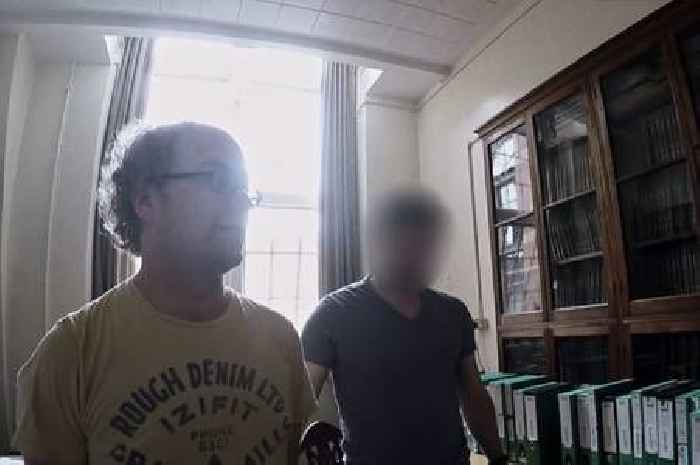 Unseen footage from arrest of paedophile Matthew Falder who admitted 137 crimes on 'rap sheet from hell'