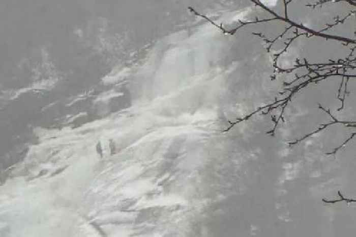 British climber killed in horror avalanche while scaling frozen waterfall with friend