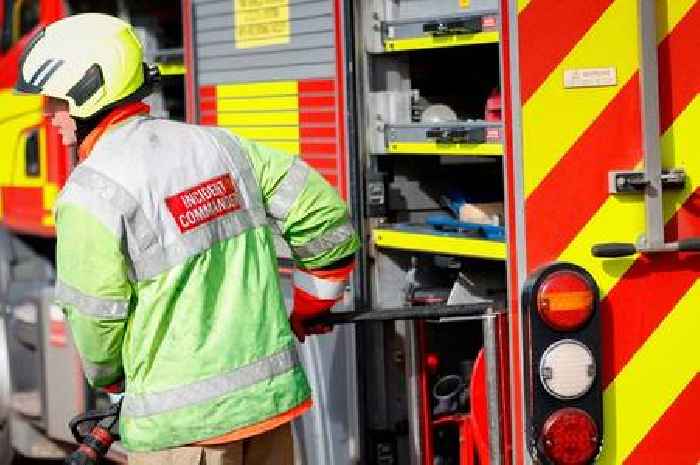 Two in hospital after North Staffordshire house fire rescue