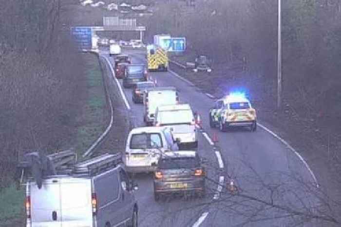 M4 live updates as crash causes delays at busy Cardiff junction