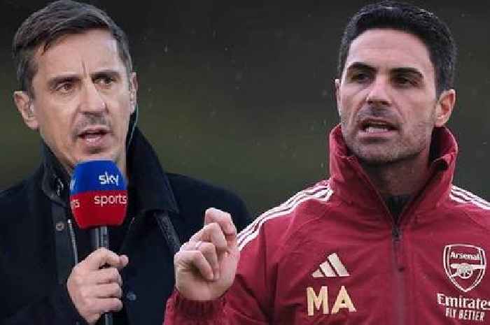 Gary Neville doesn’t hold back with scathing takedown of Arsenal’s transfer business