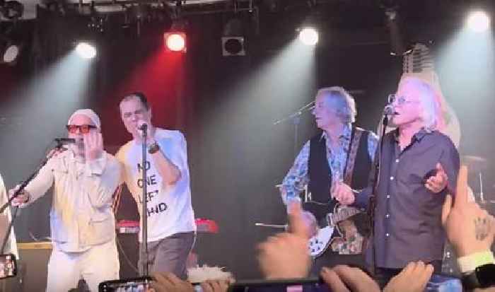 R.E.M. Reunite Again: Watch Them Play “Pretty Persuasion” With Michael Shannon & Jason Narducy