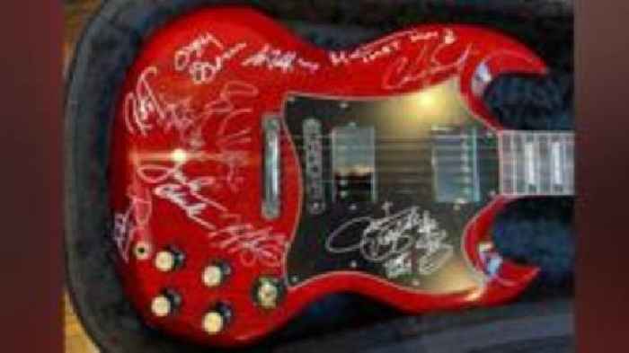 Signed Ozzy Osbourne guitar to be sold for charity