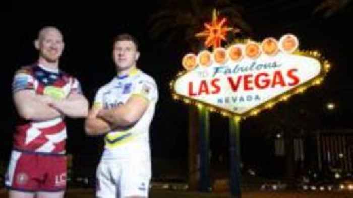 Why is rugby league holding an event in Las Vegas?