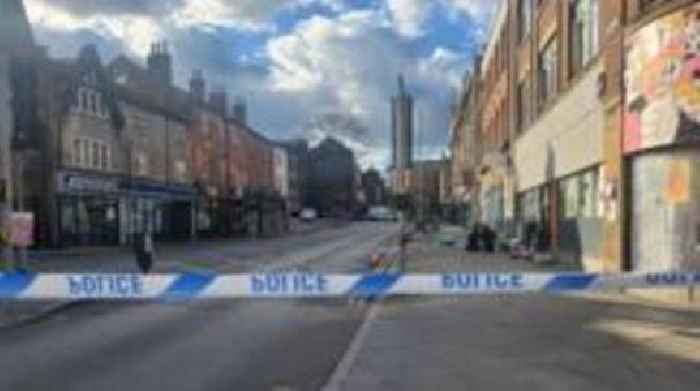 Two men arrested after fight in city centre