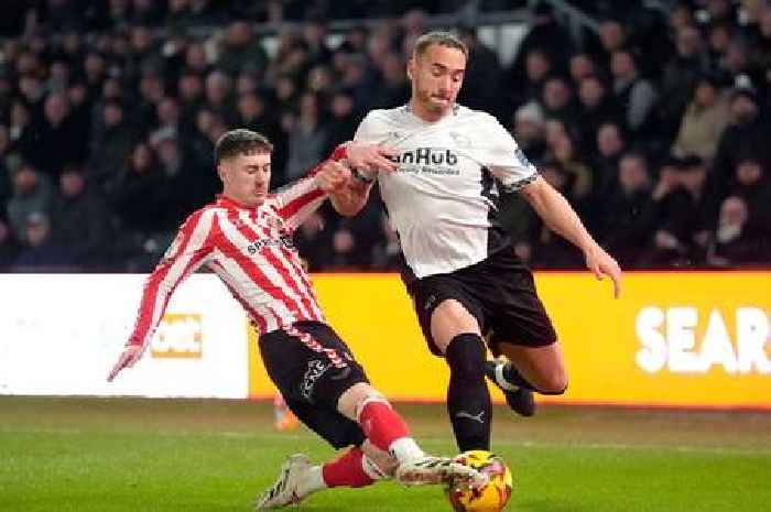 Derby County set to be missing five players for Middlesbrough clash