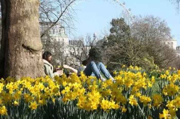 UK set for hottest day of year so far with first of spring weather hitting