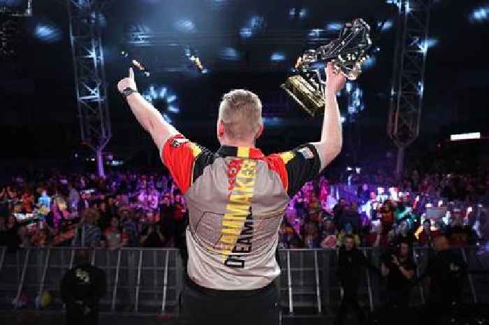 UK Open champion gunning for Luke Littler as he aims to join dream 4 man darts club with Phil Taylor