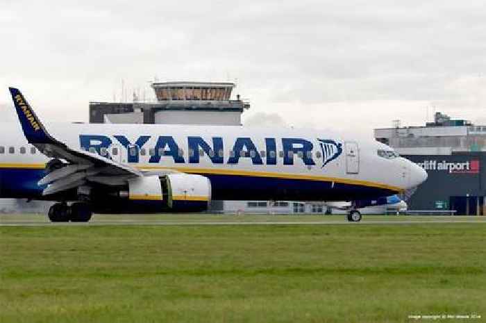 Ryanair summer schedule at Cardiff Airport includes flights to Dublin and Malaga