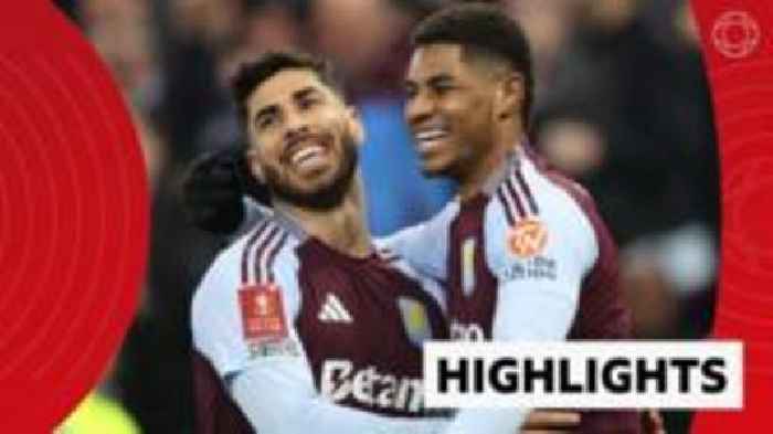 Asensio double sends Villa to FA Cup quarter-finals