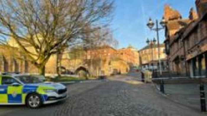 Cordon at Nottingham Castle amid 'police incident'