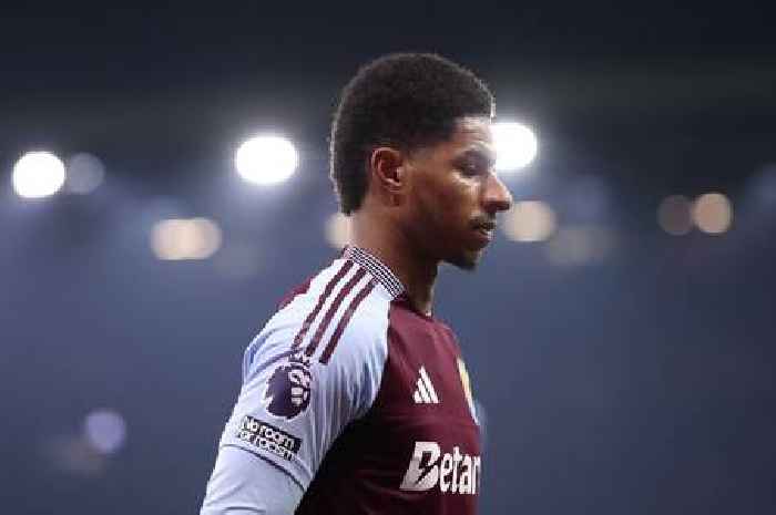 Marcus Rashford has embarrassed Man United at Aston Villa after doing two things