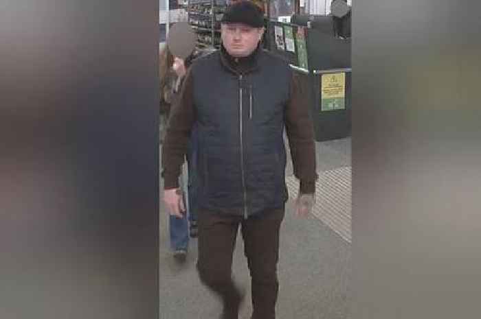 Man wanted after allegedly driving at pedestrian and punching him in Asda