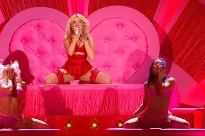 Sabrina Carpenter's racy BRIT Awards performance sparks 'Ofcom' complaints