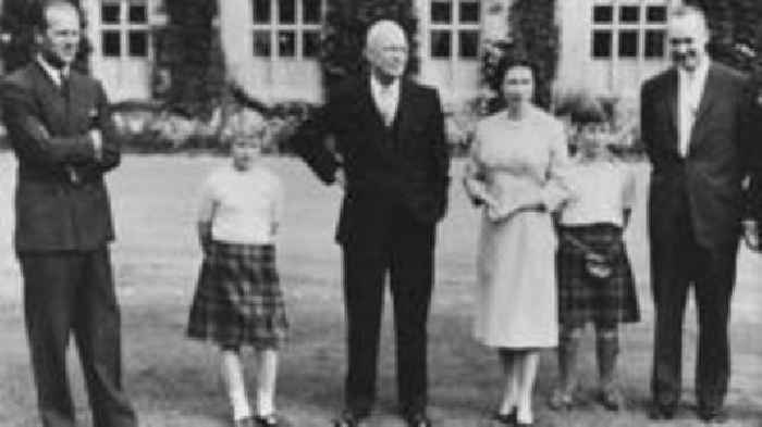 When the Queen served drop scones for a US president at Balmoral