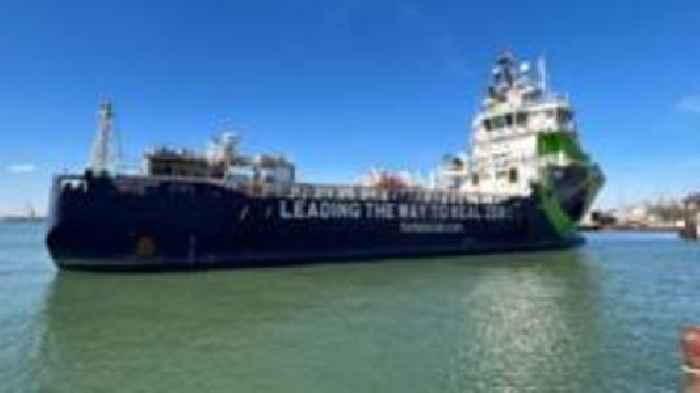 World's first ammonia-powered vessel arrives in UK