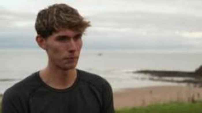 Man running a marathon a day in brother's memory