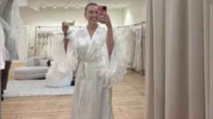 Woman normalising stomas picks wedding dress