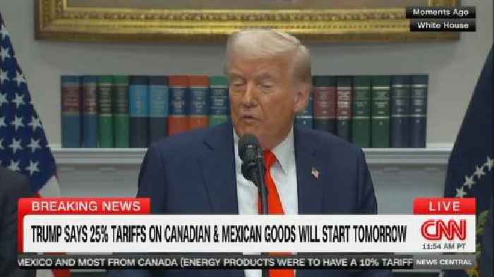 Trump Confirms 25% Tariffs Against Mexico and Canada Will Start Tuesday: ‘No Room Left’ for Negotiations