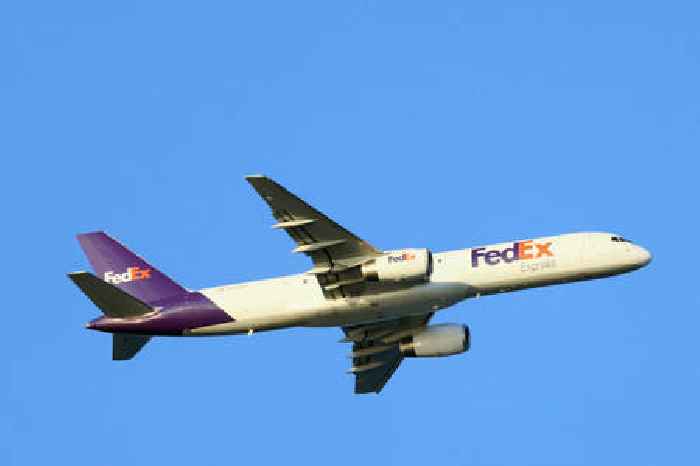 Extra Extra: A FedEx plane out of Newark hit a bird and the engine caught on fire