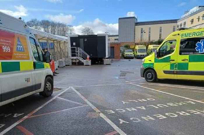 Emergency bed trailer outside Royal Derby Hospital costing £70k has not been used