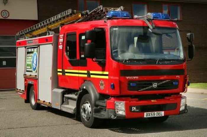 Fire rips through Wolverhampton metal recycling yard